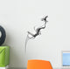 Abstract Grey Smoke Background Wall Decal