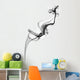 Abstract Grey Smoke Background Wall Decal