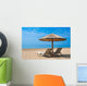 Sunbeds Beach Wall Decal