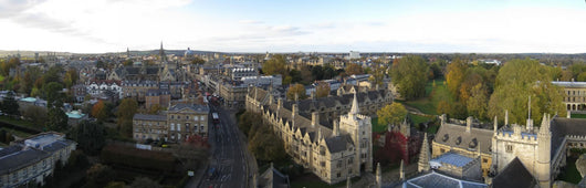 Oxford Panorama from Magdalen Wall Decal