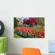 Boston Public Garden Spring Wall Decal Design 1