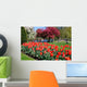 Boston Public Garden Spring Wall Decal Design 1