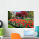 Boston Public Garden Spring Wall Decal Design 1
