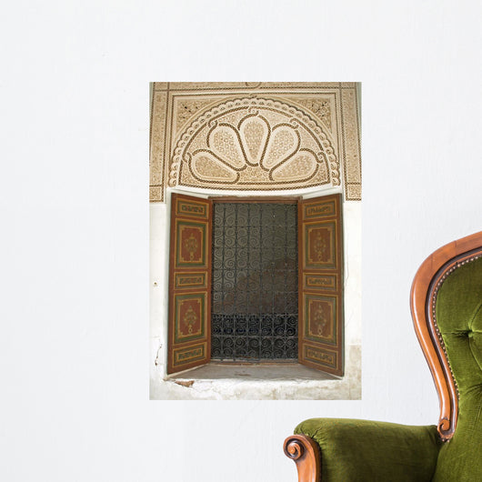 Marokko Fenster Wall Mural