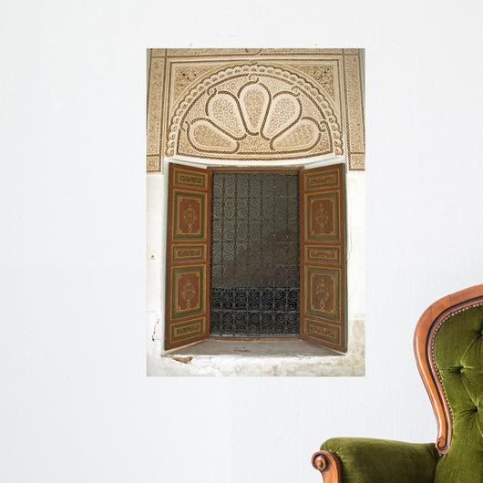 Marokko Fenster Wall Mural