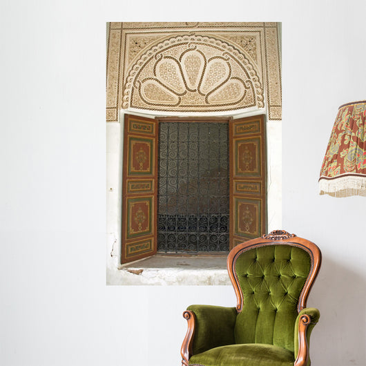 Marokko Fenster Wall Mural