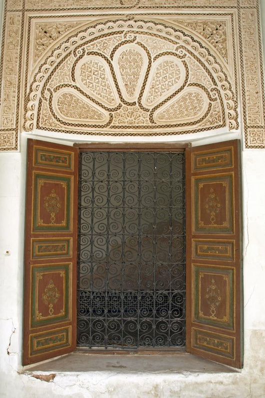 Marokko Fenster Wall Mural