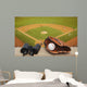 at the ball game Wall Mural