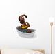 Dog Bath Wall Decal