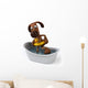 Dog Bath Wall Decal