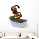 Dog Bath Wall Decal