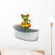 Frog Bath Wall Decal