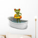 Frog Bath Wall Decal