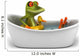 Frog Her Bath Wall Decal