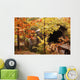 covered bridge Wall Mural