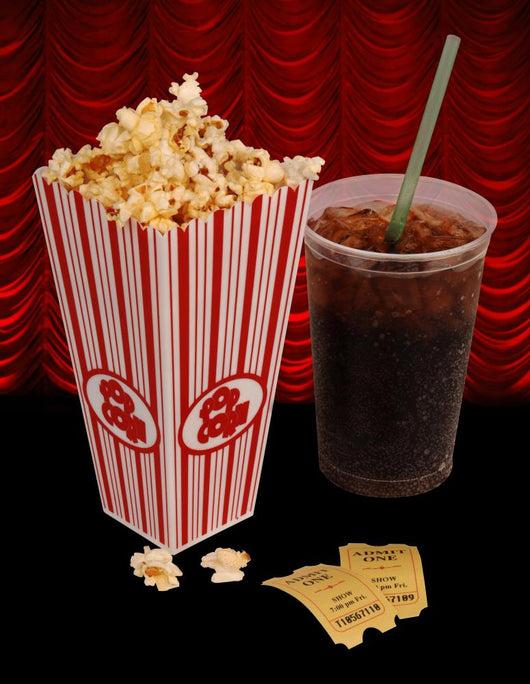 Popcorn and Movie Wall Mural