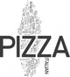 Pizza word cloud Wall Decal