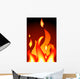 Flame Wall Mural
