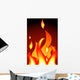 Flame Wall Mural