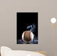 Smoking Fastball Baseball Wall Decal