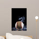 Smoking Fastball Baseball Wall Decal