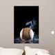 Smoking Fastball Baseball Wall Decal