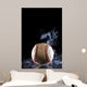 Smoking Fastball Baseball Wall Decal