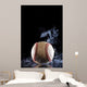 Smoking Fastball Baseball Wall Decal