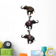 Ethnic Circus Performance Wall Decal