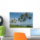 Palm Tree Island Wall Decal
