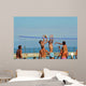 beach volley Wall Mural
