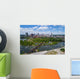 Aerial Image Downtown Richmond Wall Decal