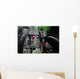 friendshiop outdoor on mountain bike Wall Mural