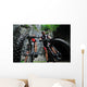 friendshiop outdoor on mountain bike Wall Mural