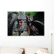 friendshiop outdoor on mountain bike Wall Mural