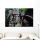 friendshiop outdoor on mountain bike Wall Mural