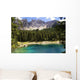 Carezza Lake and Latemar Wall Decal