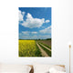 Dirt Road among Fields Wall Decal