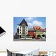 Colorful Houses Downtown Erfurt Wall Decal