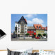 Colorful Houses Downtown Erfurt Wall Decal