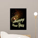 Fireworks Background-new Years Eve Wall Mural