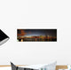 Manhattan Skyline after Sunset Wall Decal