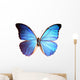 Blue Morpho Wall Decal