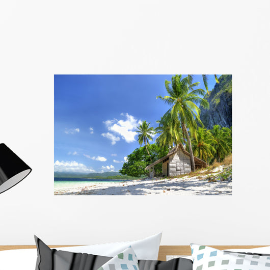 tropical solitude Wall Mural