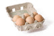 eggs in paper egg carton Wall Decal