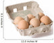 eggs in paper egg carton Wall Decal