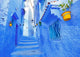 Street and Building Chefchaouen Wall Decal
