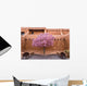 Flowering Tree Downtown Santa Wall Decal