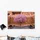 Flowering Tree Downtown Santa Wall Decal