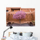 Flowering Tree Downtown Santa Wall Decal